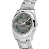 Rolex Datejust 126200 'Wimbledon' Stainless Steel Slate Dial (2021)