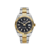 Rolex Datejust 126333 Yellow Gold /  Stainless Steel  Black Dial Oyster