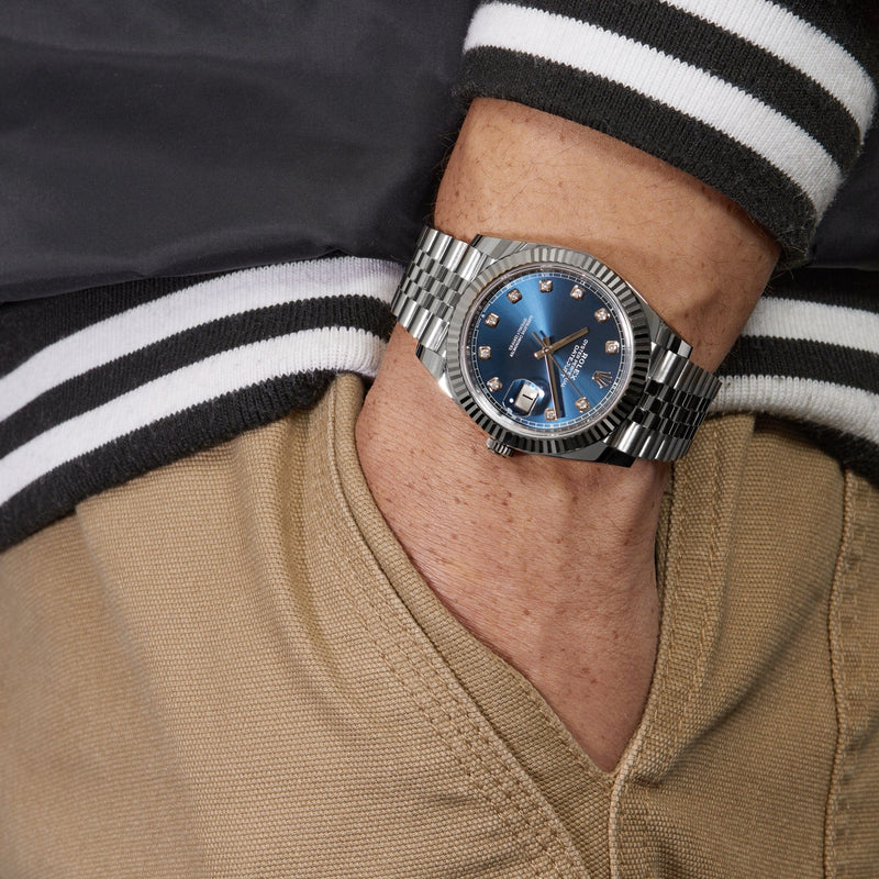 Rolex Datejust 126334 Stainless Steel Blue Diamond Dial Jubilee (2023)