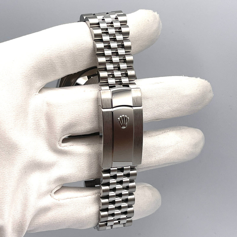 Rolex Datejust 126334 Stainless Steel Slate Diamond Dial Jubilee