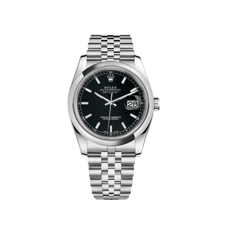 Rolex Datejust 116200 Stainless Steel Black Dial