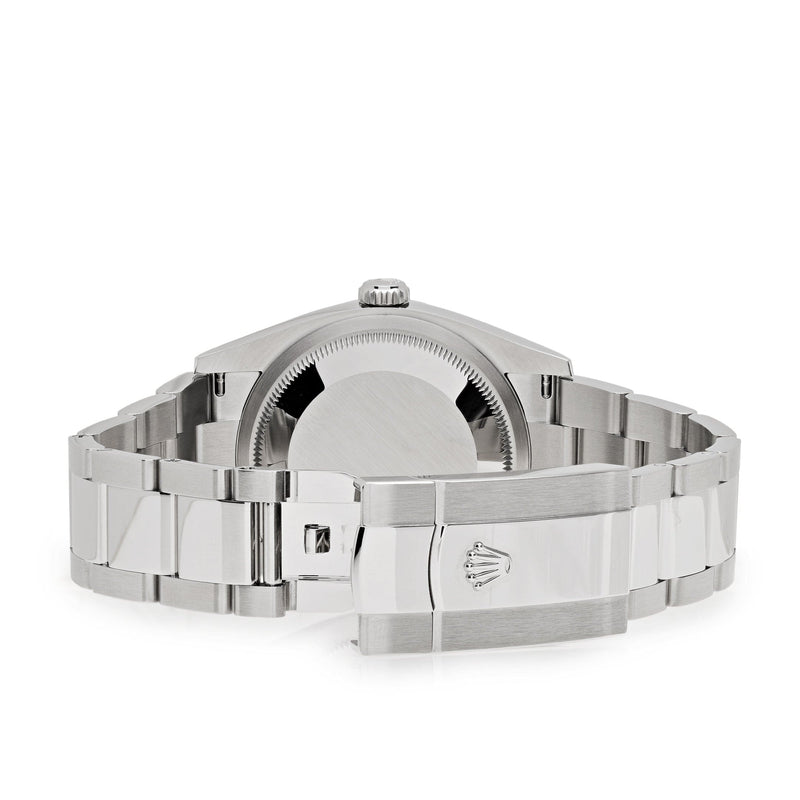 Rolex Datejust 126200 Stainless Steel Green Dial Oyster