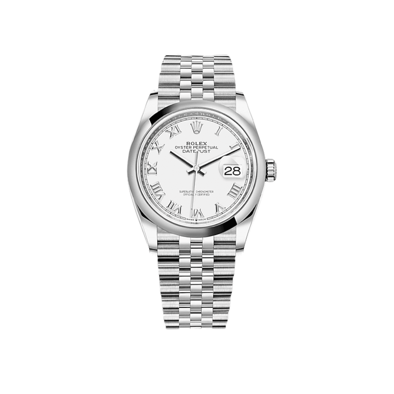Rolex Datejust 126200 Stainless Steel White Dial Jubilee