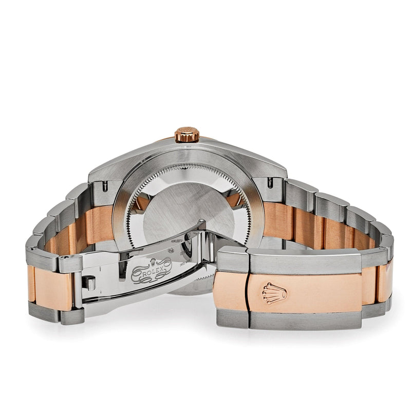 Rolex Datejust 126331 'Wimbledon' Rose Gold Stainless Steel
