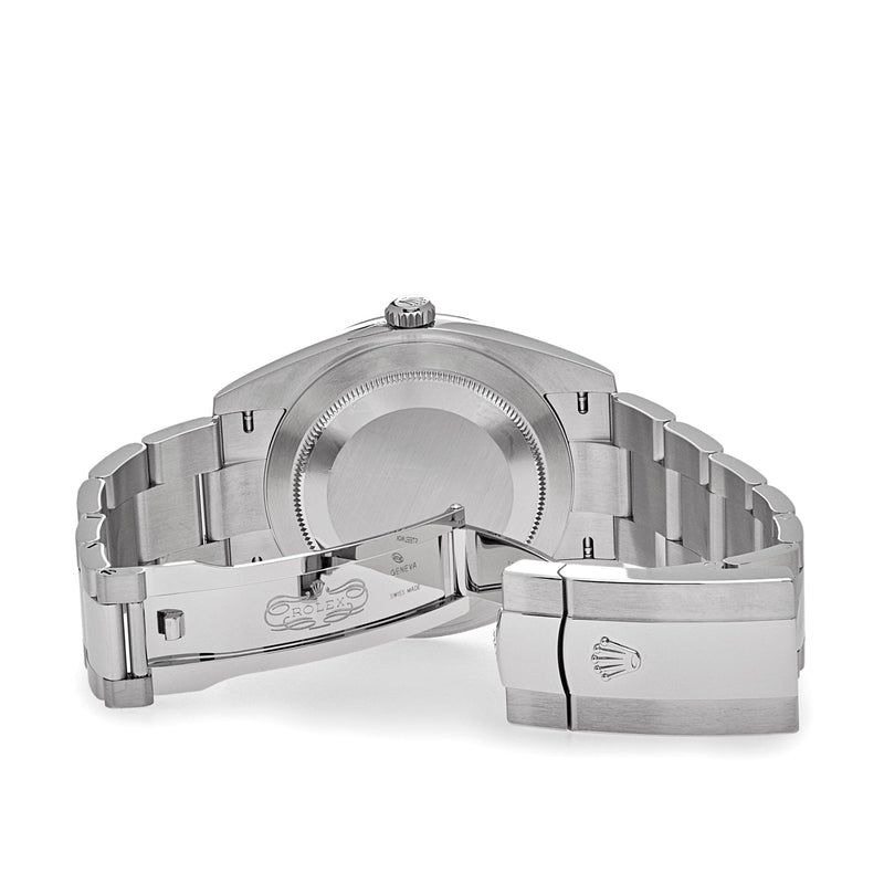 Rolex Datejust 126300 Stainless Steel White Roman Dial Oyster