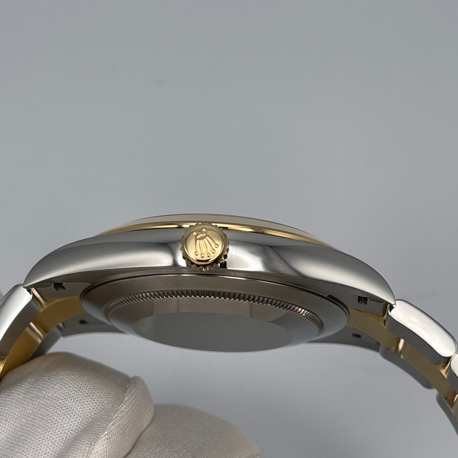 Rolex Datejust 126303 Stainless Steel Yellow Gold Silver Dial