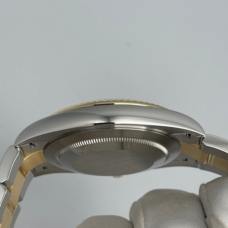 Rolex Datejust 126333 Yellow Gold Stainless Steel Slate/Green Roman Dial