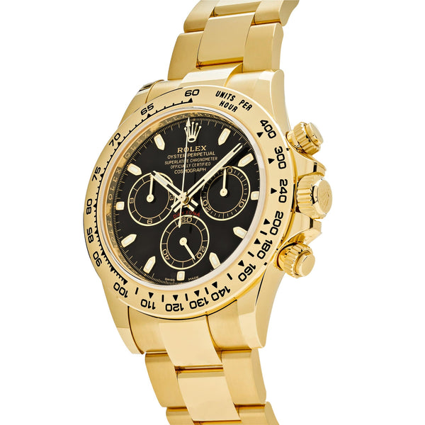 Rolex Daytona 116508 Yellow Gold Black Dial (2023)