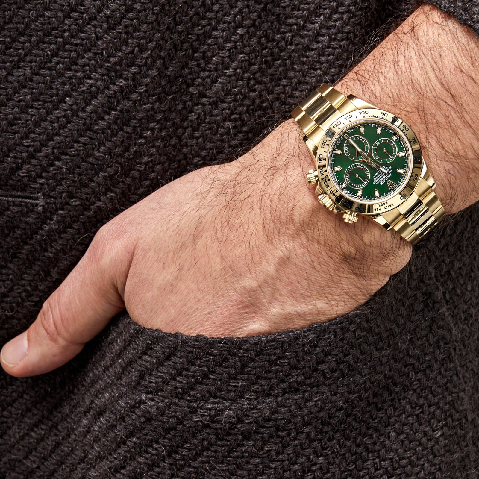 Rolex Daytona 116508 'John Mayer' Green Dial – Mavani & Co
