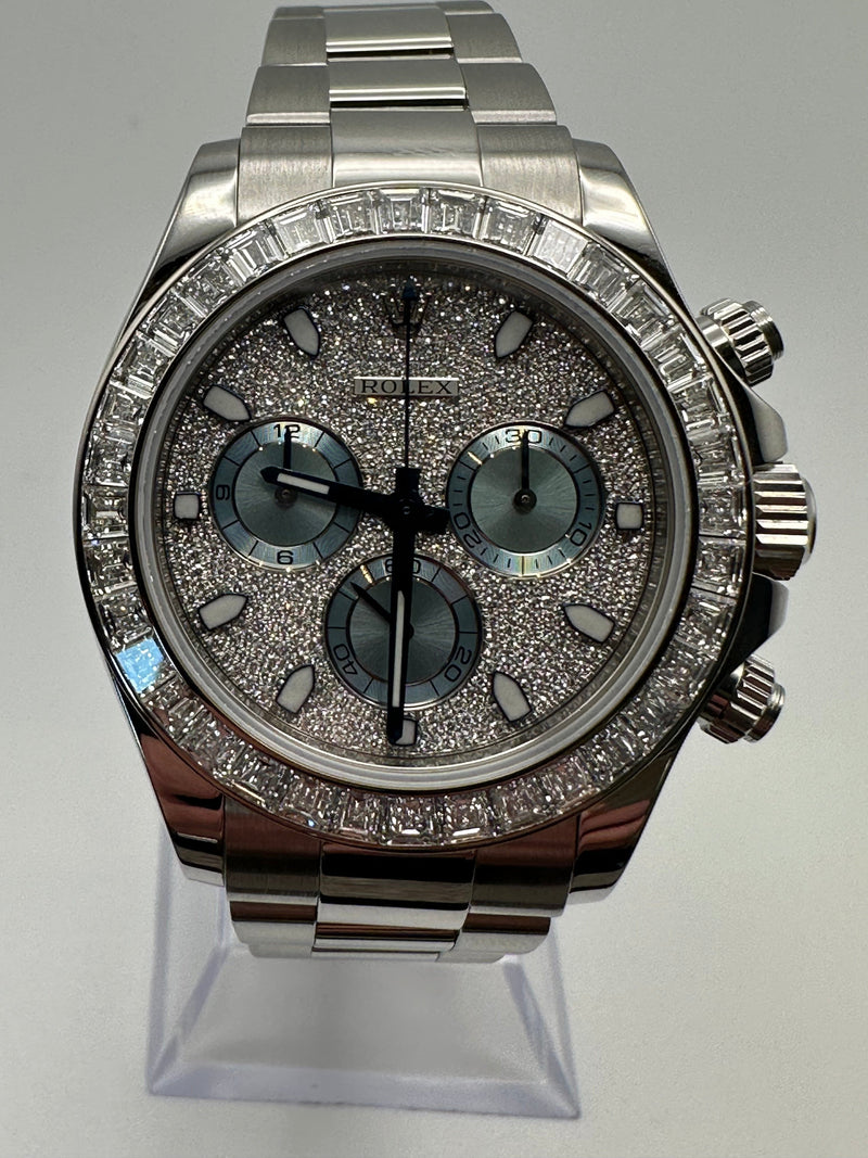 Rolex Daytona 116576TBR Platinum Pave Diamond Dial (2020)