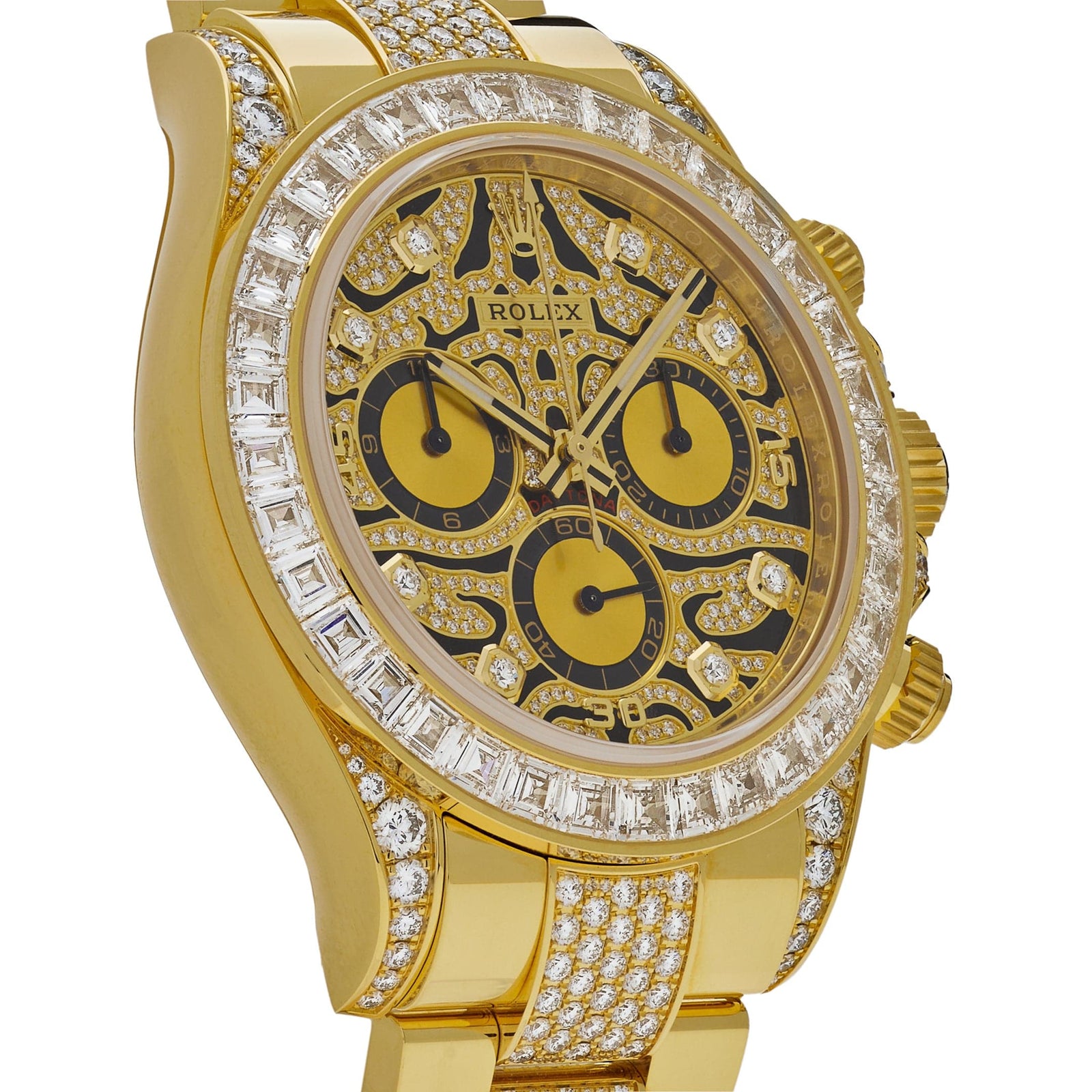 Rolex Daytona 'Eye of the Tiger' 116598TBR Yellow Gold Diamond