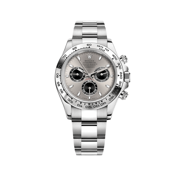 Rolex Daytona 116509 White Gold Steel Dial