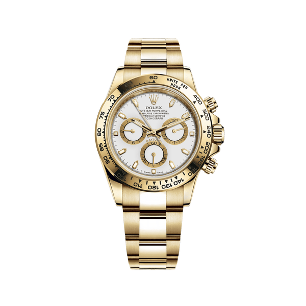 Rolex Daytona 116508 Yellow Gold White Dial