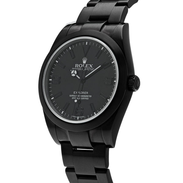 Rolex Explorer 214270 'Mad Paris' Black-PVD Oyster (2012)
