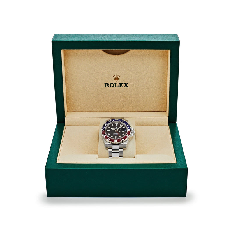 Rolex GMT-Master II 126710BLRO 'Pepsi' Stainless Steel Black Dial Oyster (2024)