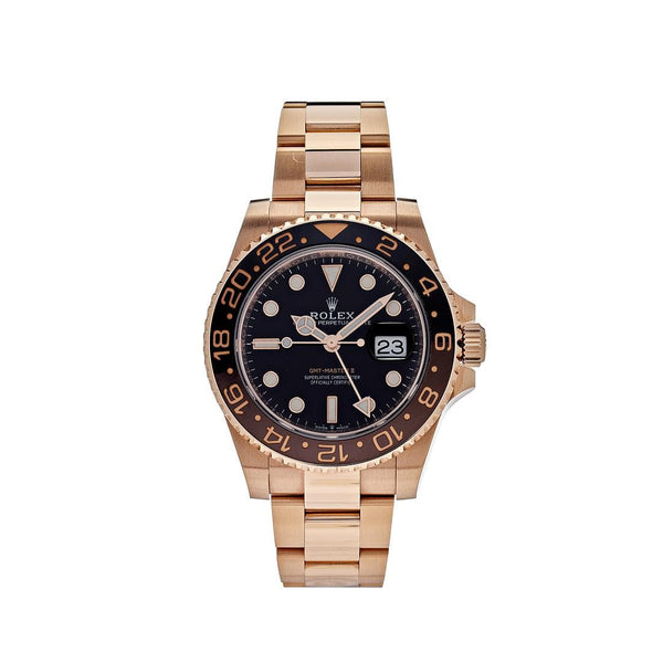 Rolex GMT-Master II 126715CHNR 'Root Beer' Rose Gold Black Dial (2018)