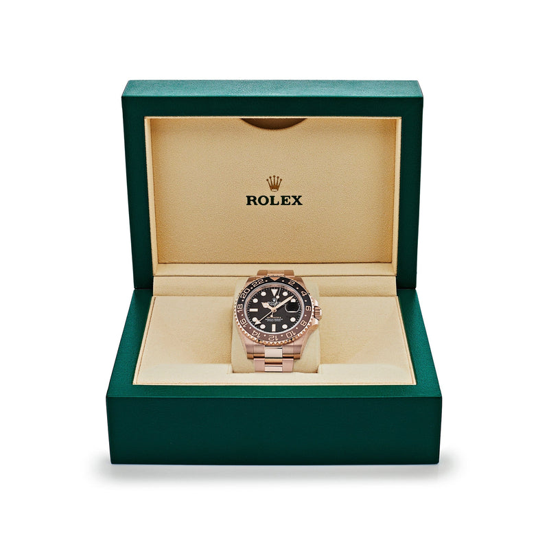 Rolex GMT-Master II 126715CHNR 'Root Beer' Rose Gold Black Dial (2023)