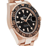 Rolex GMT-Master II 126715CHNR 'Root Beer' Rose Gold Black Dial (2022)