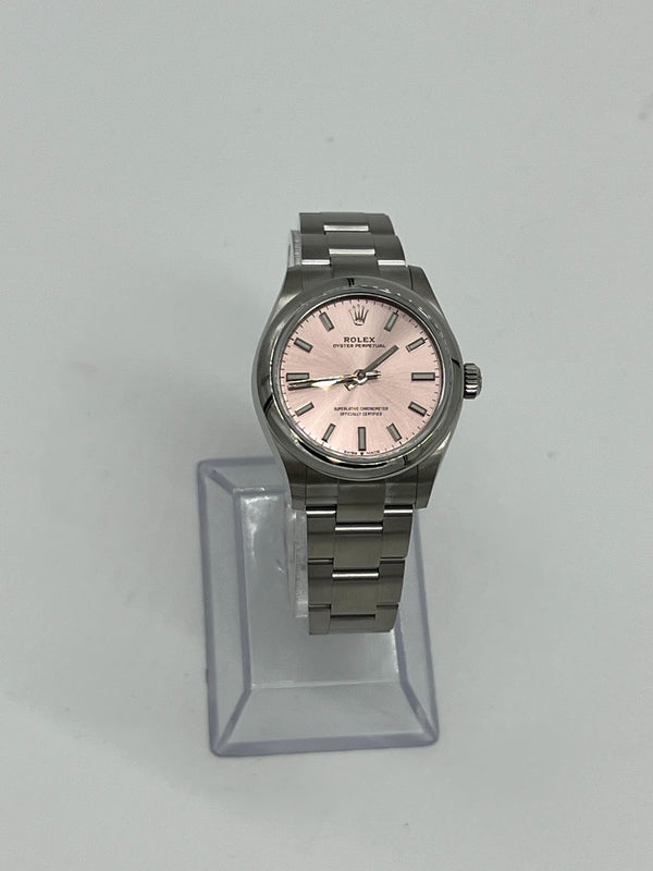 Rolex Oyster Perpetual 277200 Stainless Steel Pink Dial
