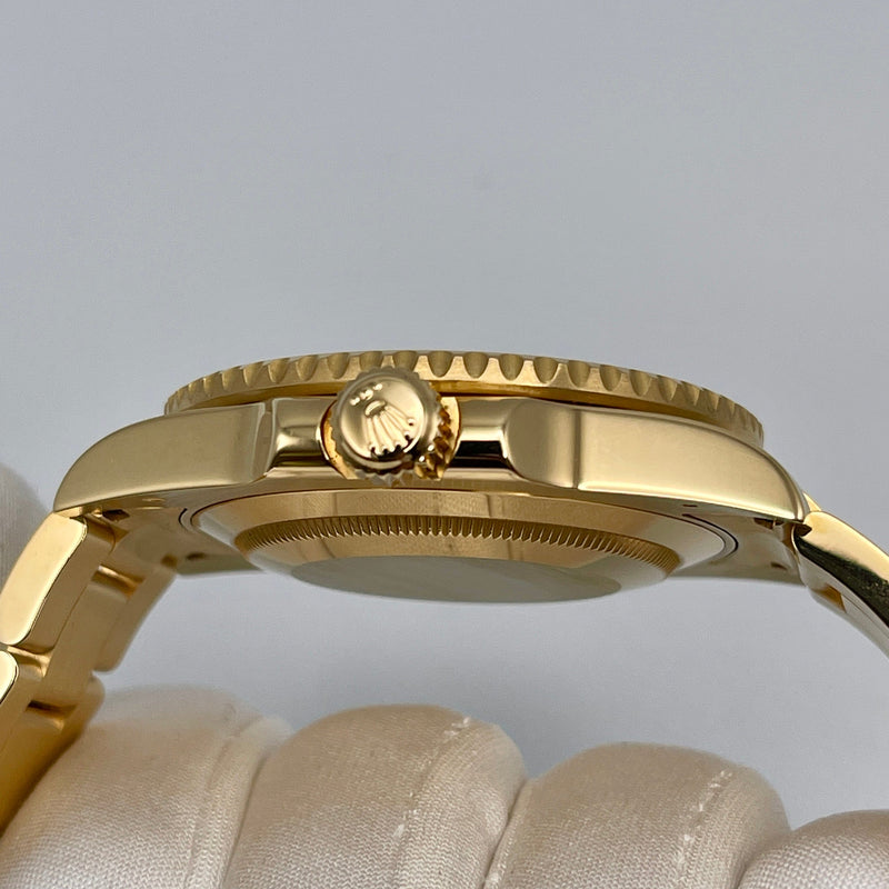 Rolex Submariner Date 116618LN Yellow Gold Black Dial (2020)
