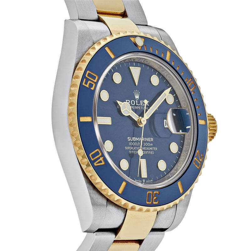 Rolex Submariner Date 126613LB Stainless Steel Yellow Gold Blue Dial