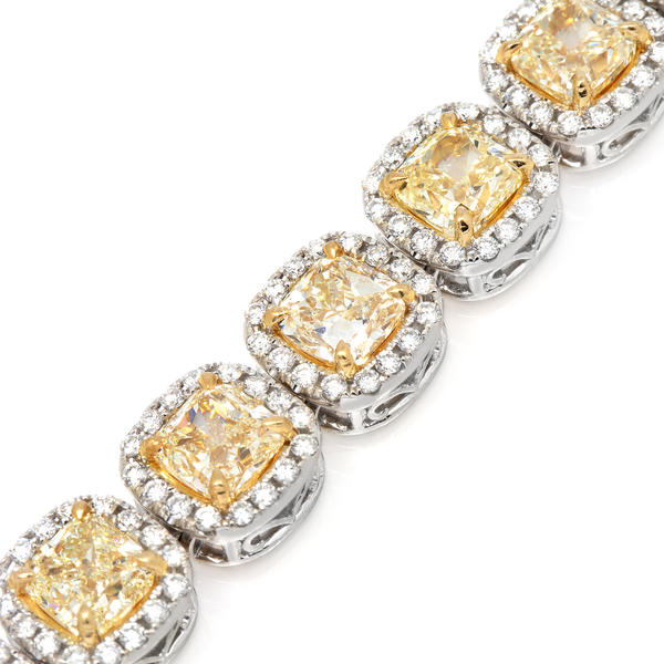 Diamond Fancy Yellow Bracelet