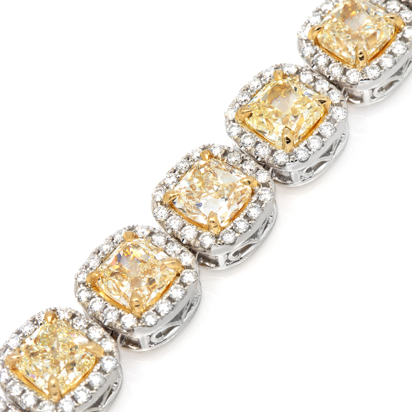 Canary diamond bracelet ace family online