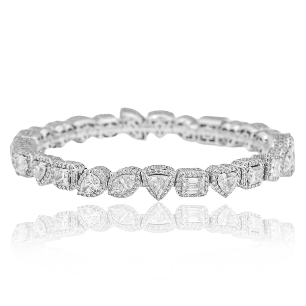 Diamond Multi Shape Bracelet