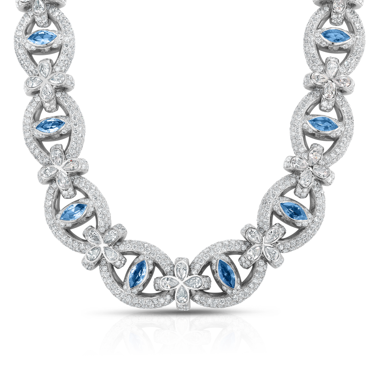 The Eye Clover Link Chain