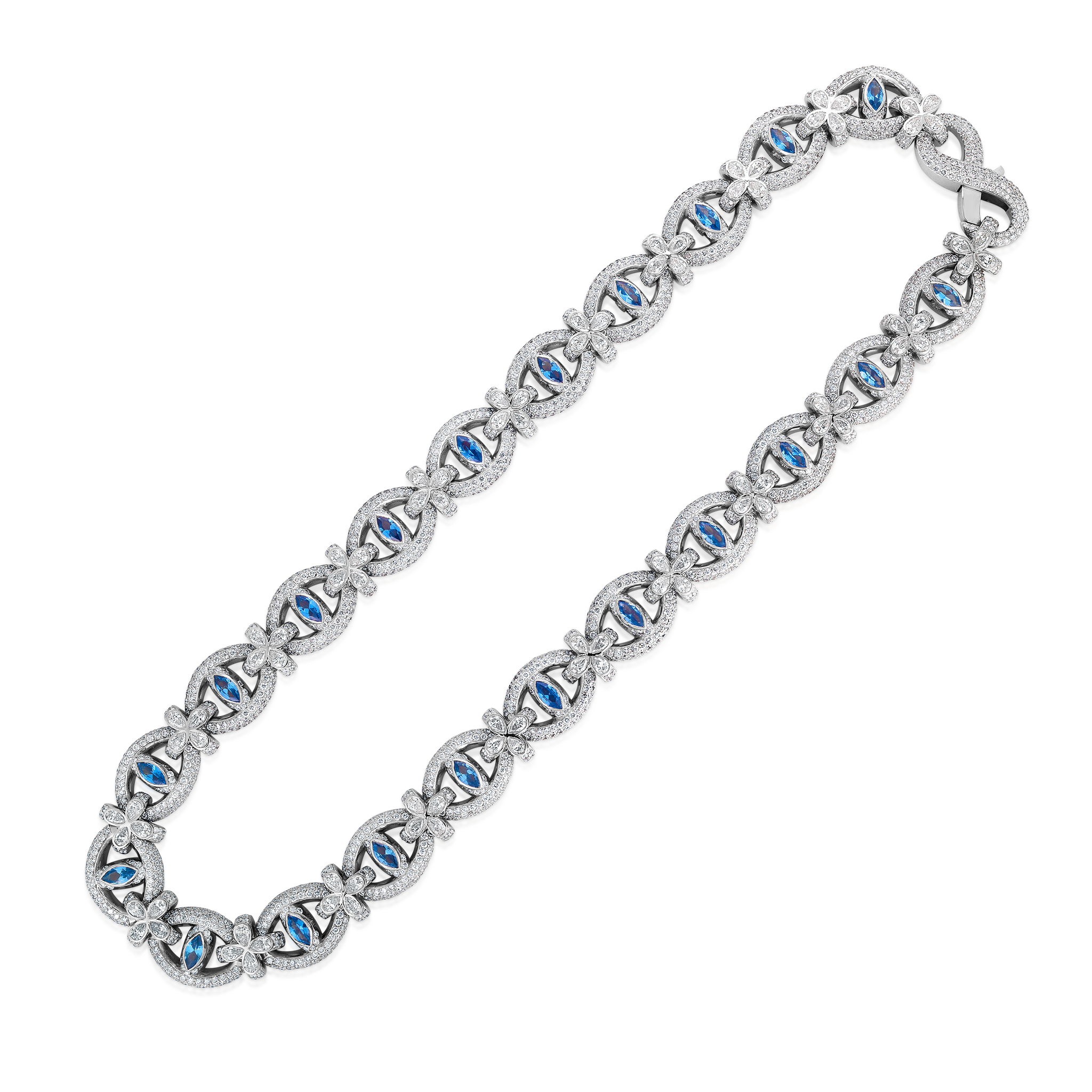 The Eye Clover Link Chain – Mavani & Co