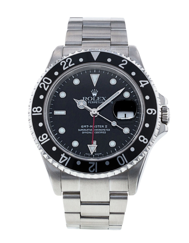 Rolex gmt top red hand